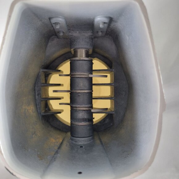 Vtg MCM c1950s Swing-A-Way 1809 Hand Crank Wall Mount Ice Crusher White Model 50 - Picture 8 of 14